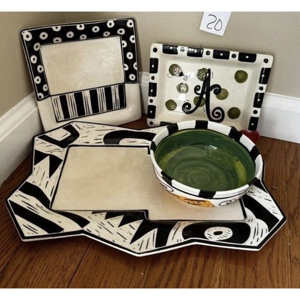 Ceramic serving set